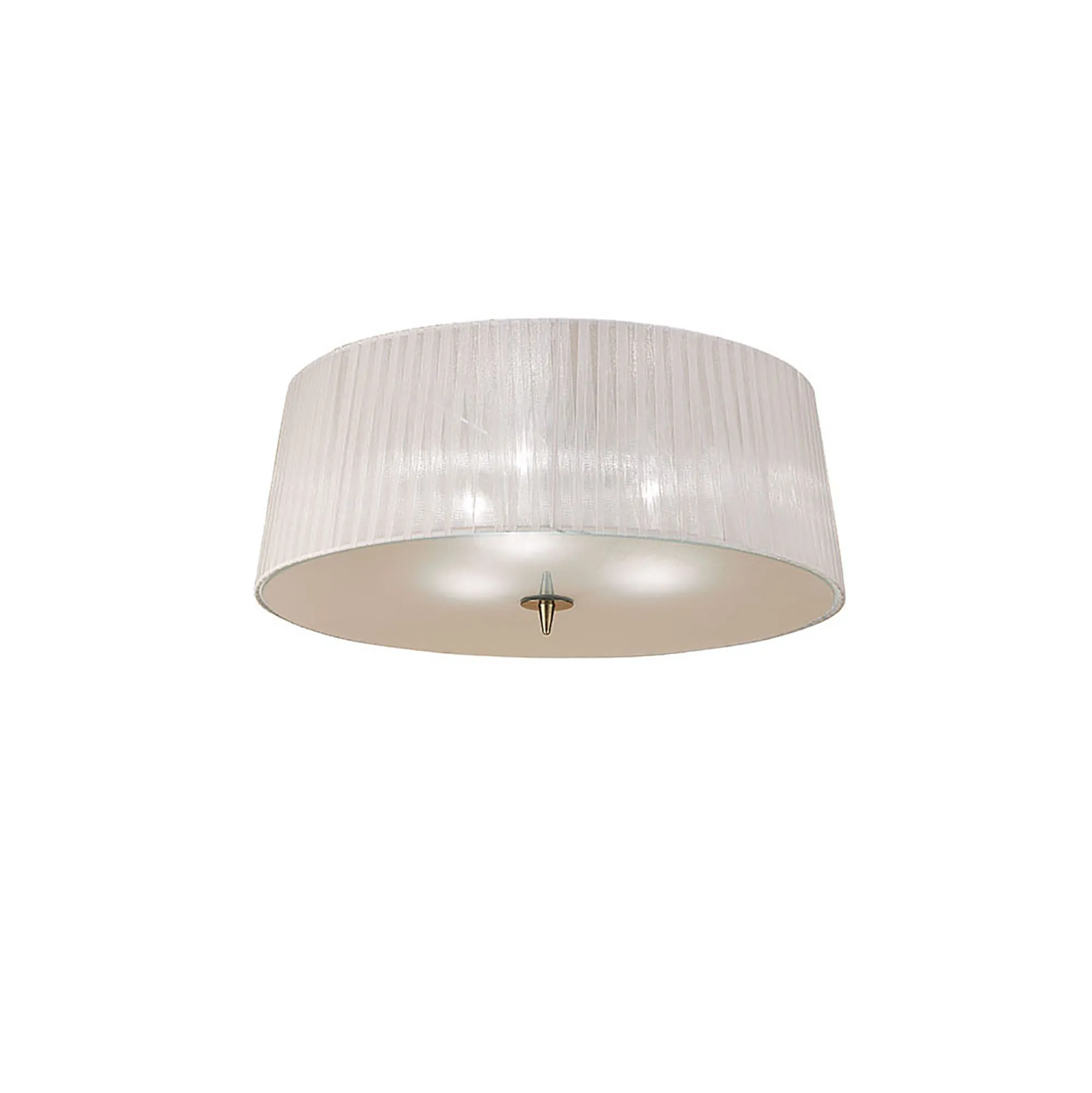 Loewe Antique Brass-White Ceiling Lights Mantra Flush Fittings Loewe Antique Brass-White Ceiling Lights Mantra Flush Fittings